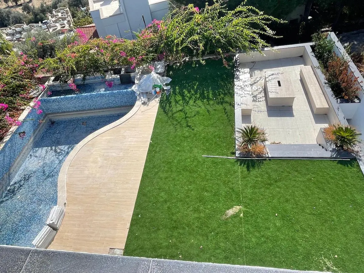 Garden area